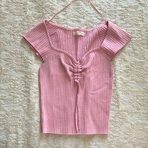 Cute little cropped top from Pacson the brand, LA hearts, size small